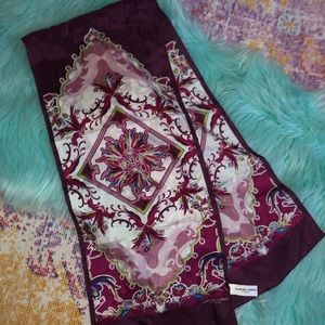 100% silk scarf Adrienne Landau